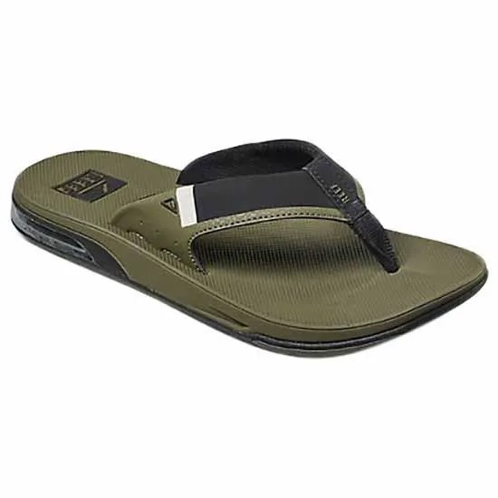 Шлепанцы Reef Fanning Low, зеленый