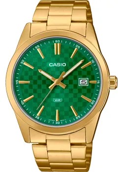 Японские наручные  мужские часы Casio MTP-VD03G-3A. Коллекция Analog