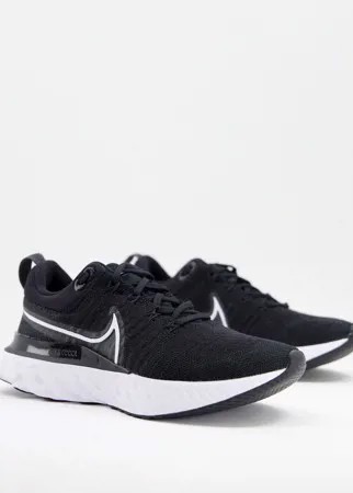 Черные кроссовки Nike Running React Infinity Run 2-Черный цвет