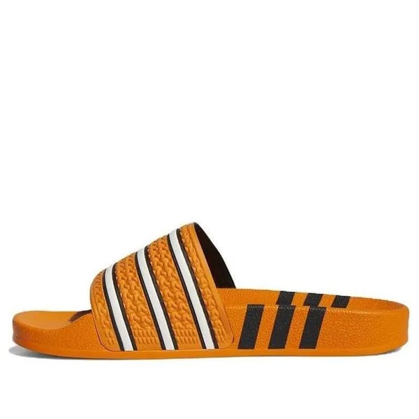 Тапочки adilette слайд Adidas, оранжевый