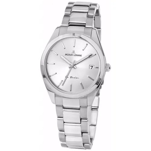 Наручные часы JACQUES LEMANS 1-2084D, наручные часы Jacques Lemans, серебряный, мультиколор