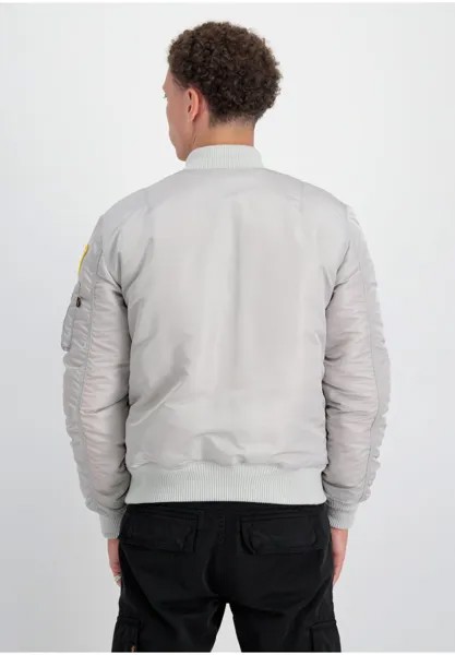 Бомбер Ma-1 Vf Nasa Alpha Industries, серый