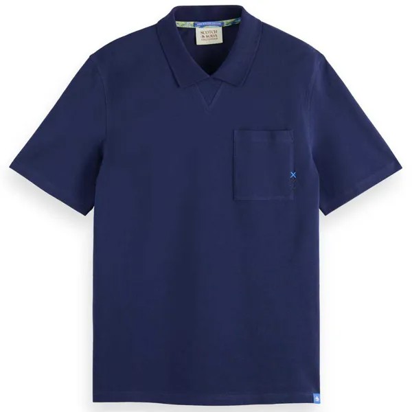 Поло Scotch & Soda 175559, синий
