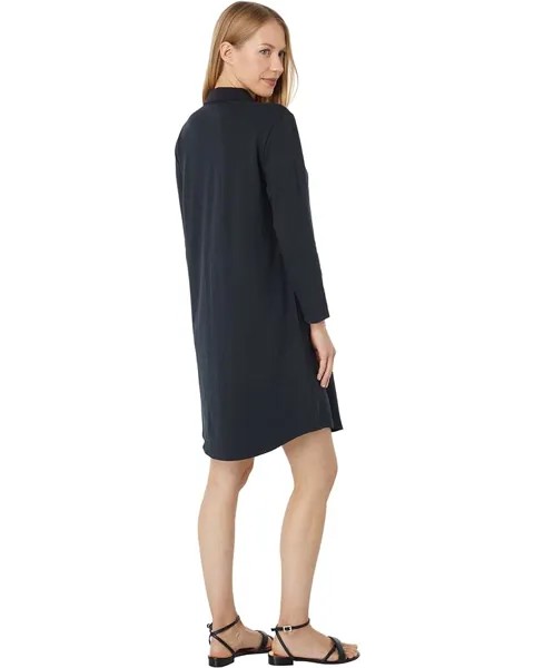 Платье Lilla P Flame Modal Shirtdress, черный