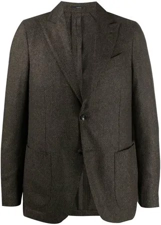 Lardini однобортный пиджак строгого кроя