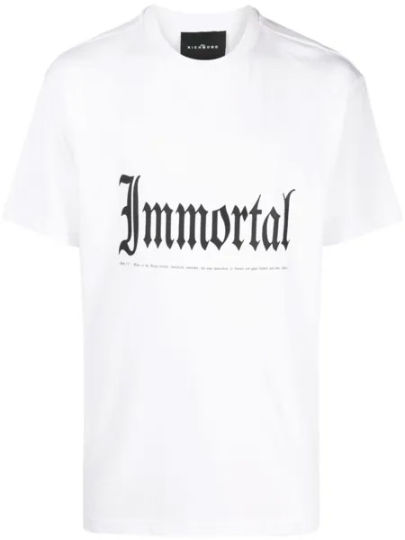 John Richmond Raino logo-print T-shirt, белый