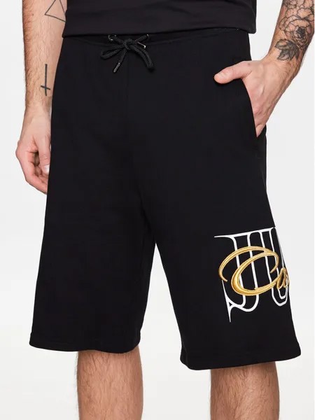 Спортивные шорты regular fit Just Cavalli, черный