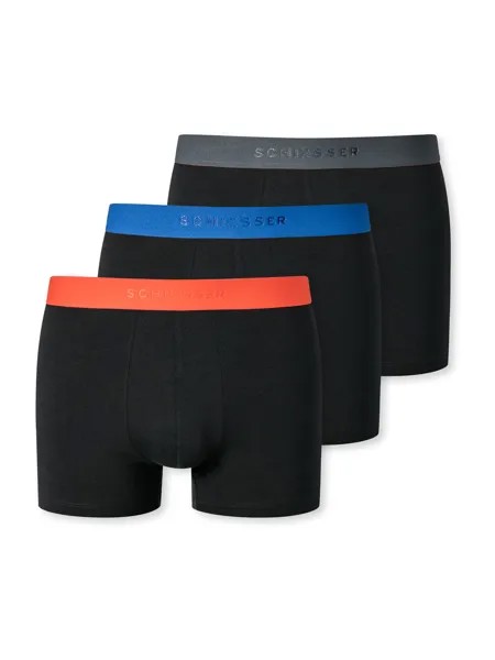 Боксеры Schiesser Trunk 95/5 Organic Cotton, черный