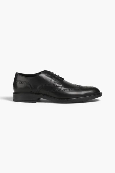 Кожаные броги Tod'S, черный