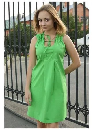 Платье Tom Farr, повседневное, полуприлегающее, миди, размер 44, зеленый