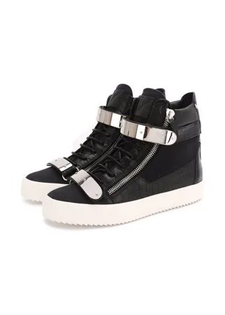 Комбинированные кеды Giuseppe Zanotti Design