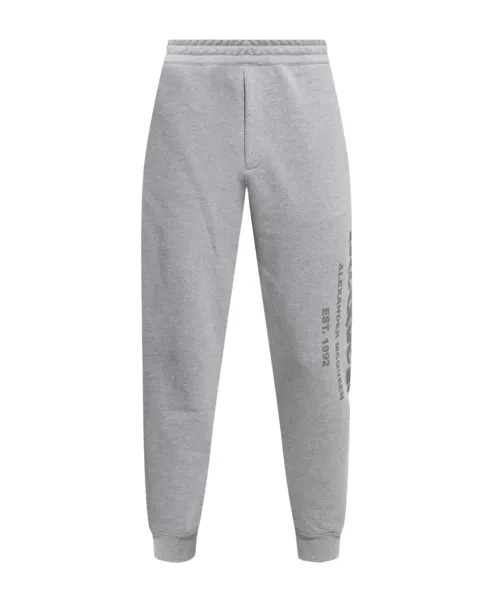 Спортивные брюки с логотипом Alexander Mcqueen, серый