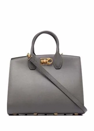 Salvatore Ferragamo сумка-тоут из зернистой кожи