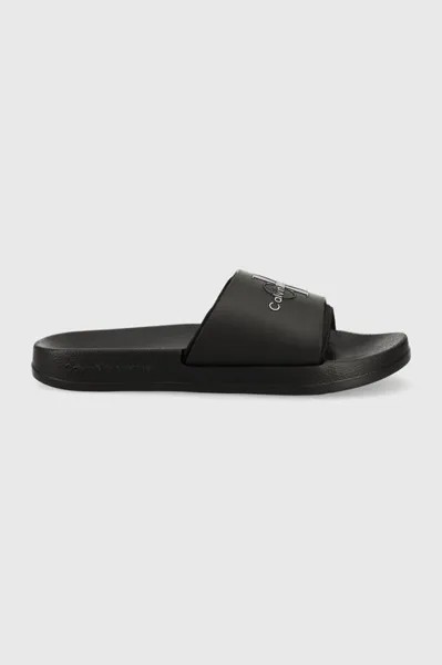 Шлепанцы Slide Monogram Tpu Calvin Klein Jeans, черный