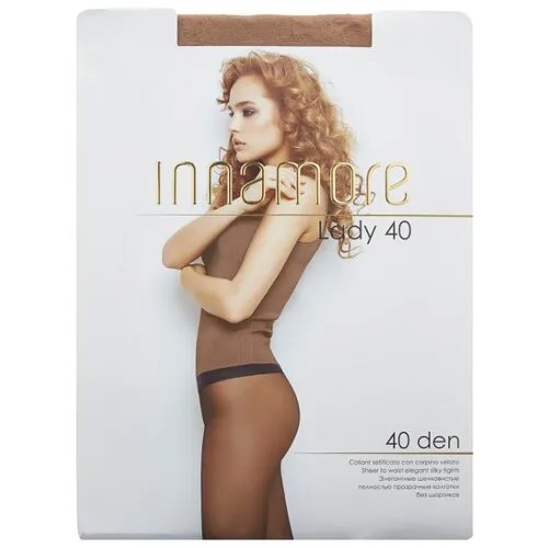 Колготки Innamore Lady 40 den, размер 5-XL, miele (бежевый)