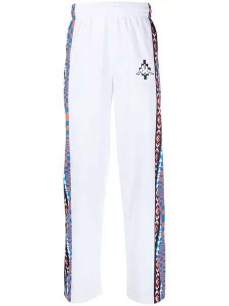 Marcelo Burlon County of Milan спортивные брюки с логотипом, белый