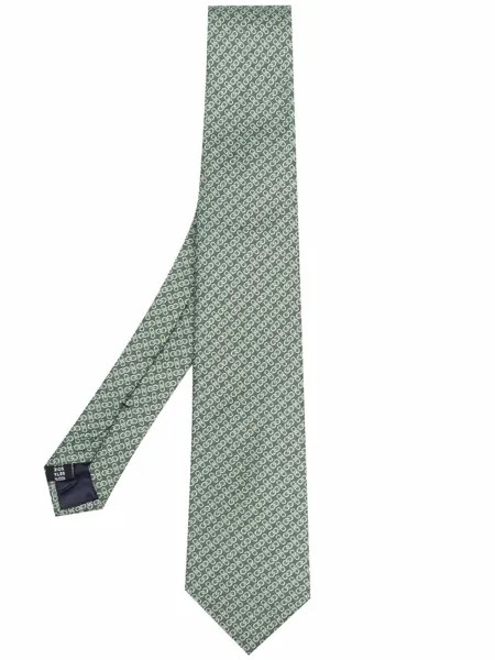 Tagliatore шелковый галстук с логотипом
