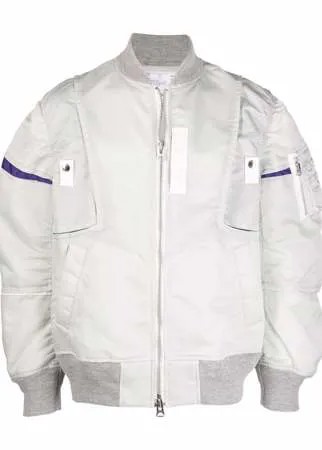Sacai бомбер на молнии