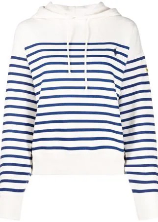 Polo Ralph Lauren полосатое худи с логотипом