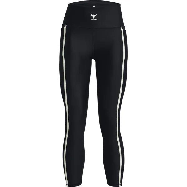 Спортивные брюки Under Armour 7/8 Tights Project Rock All Train HEATGEAR, черный