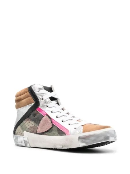 Philippe Model Paris высокие кеды Prsx, коричневый