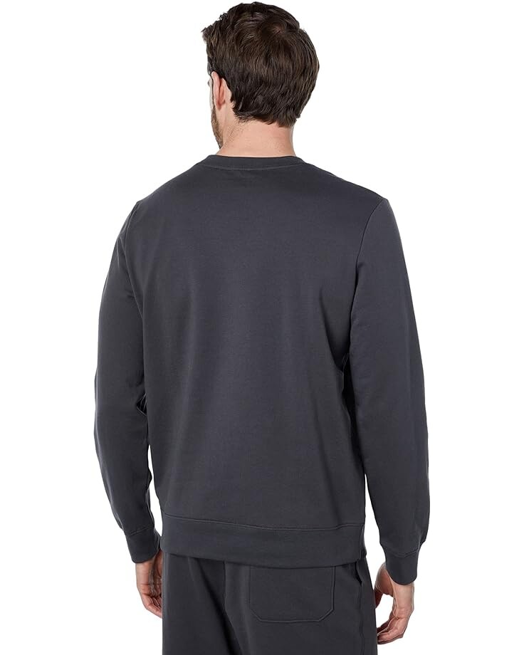 Толстовка Barefoot Dreams MC Fleece Cot/Span Crew Neck Sweatshirt, цвет Carbon
