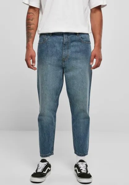 Джинсы с зауженным кроем CROPPED TAPERED Urban Classics, Middeepblue