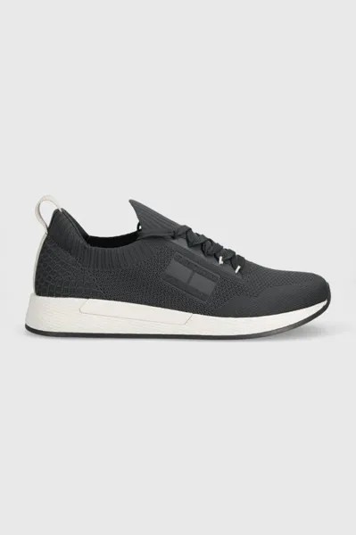 Кроссовки TJM KNITTED RUNNER Tommy Jeans, серый