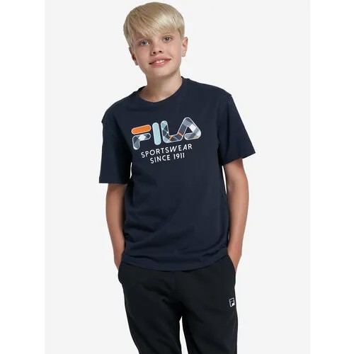 Футболка Fila, размер 128, синий