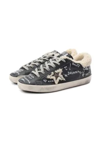 Кожаные кеды Superstar Golden Goose Deluxe Brand