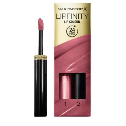 Max Factor Набор для макияжа губ Lipfinity Lip Colour стойкая, оттенок 330 Essential Burgundy