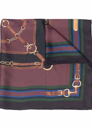 Lauren Ralph Lauren шелковый платок с принтом
