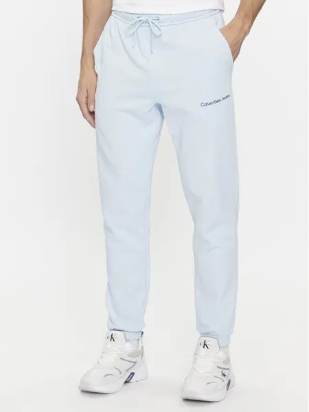 Спортивные брюки стандартного кроя Calvin Klein, синий