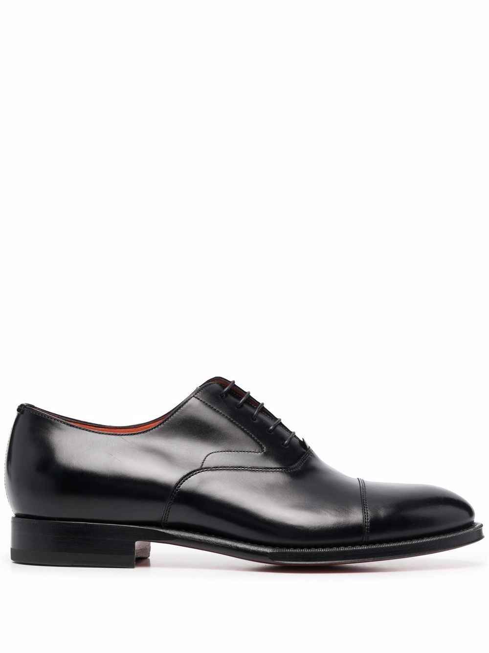 Santoni оксфорды с миндалевидным носком