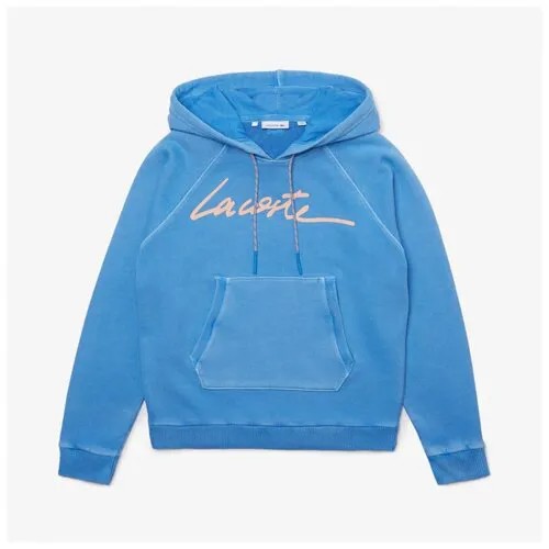 Худи LACOSTE SF1266-776 женский, цвет голубой, размер 40
