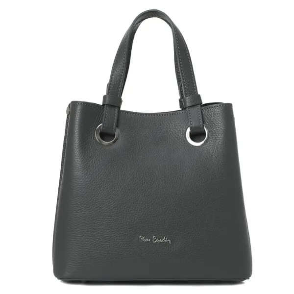 Сумка женская Pierre Cardin 1933 темно-серый, 23х26х12 см