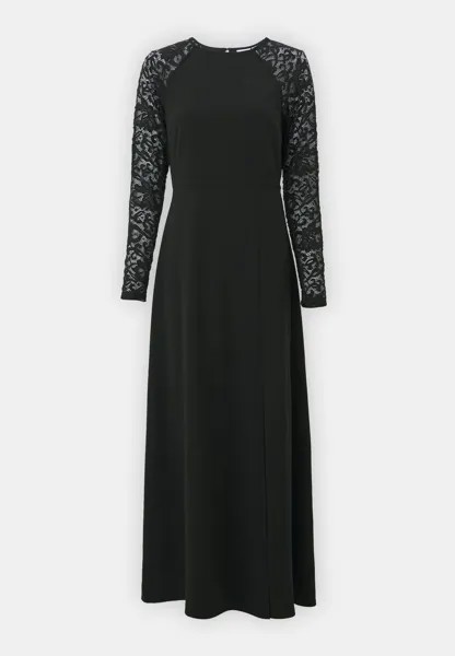 Платье из джерси VIRHEA O NECK ANKLE DRESS VILA, черный