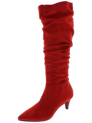 Женские сапоги на каблуке BAR III Red Gore Zipper Edina с острым носком на каблуке-рюмочке 6,5 м