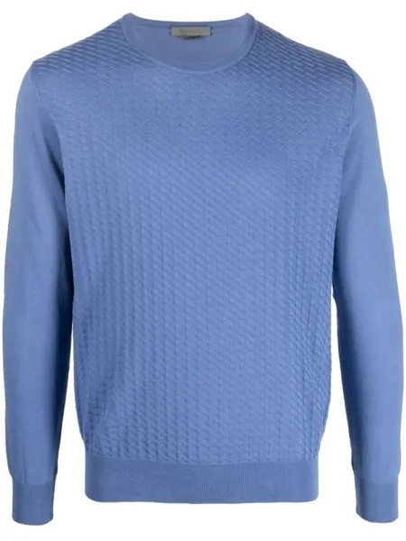 Corneliani толстовка с длинными рукавами, синий