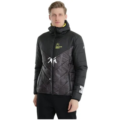 Куртка горнолыжная HEAD Race Star Light Jacket M Black/Yellow Race (US:M)