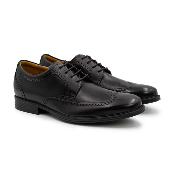Туфли мужские Clarks Whiddon Wing 26158009 черные 41 EU