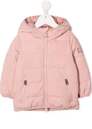 Woolrich Kids пуховик с капюшоном