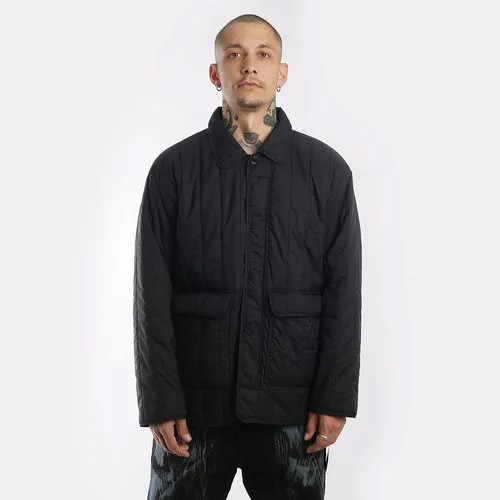 Куртка Hombre Nino Stripe Quilting Jacket, размер S, черный