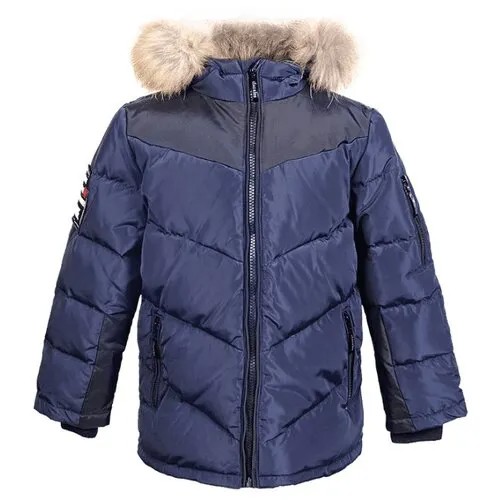 Пуховик Ciao Kids Collection CK0242 размер 8 лет (128), синий