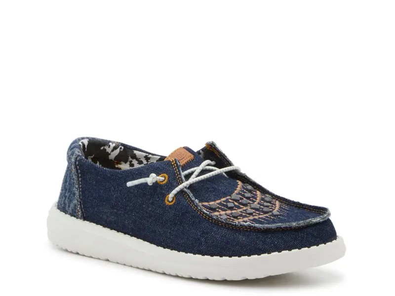 Слипоны Wendy Denim Jacket Slip-On Heydude, синий