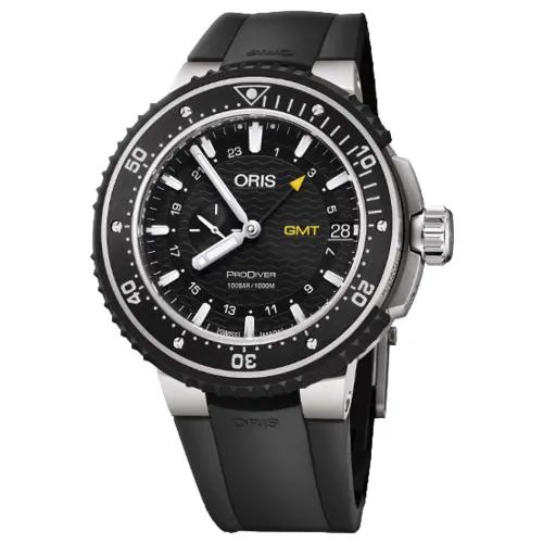 Швейцарские механические титановые наручные часы Oris 748-7748-71-54MB