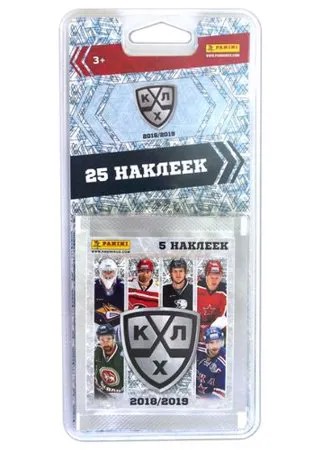 Panini КХЛ сезон 11 2018/19 набор из 5 пакетиков наклеек