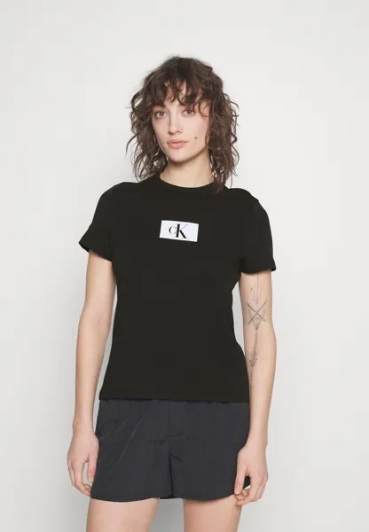 Пижамный топ CREW NECK Calvin Klein Underwear, черный