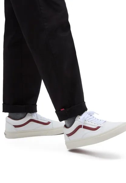 Низкие кроссовки Old Skool Unisex Vans, цвет premium leather russet brown