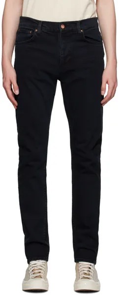 Джинсы Nudie Черные джинсы Lean Dean Nudie Jeans
